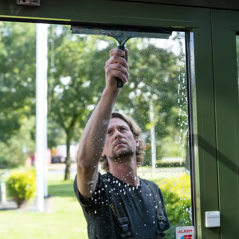 Fönsterskrapa Vikan m/Syntetiskt Gummi Grå