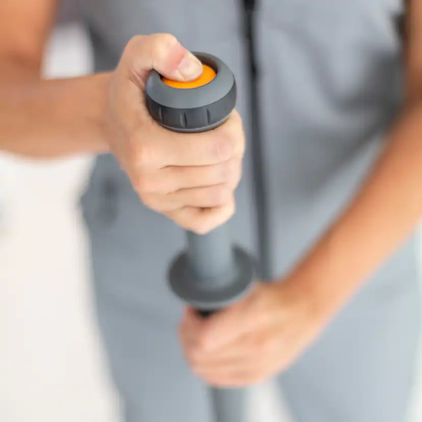 Skaft Vikan Teleskopskaft Aluminium m/Klicksystem Ø29 mm 1235-1770 mm