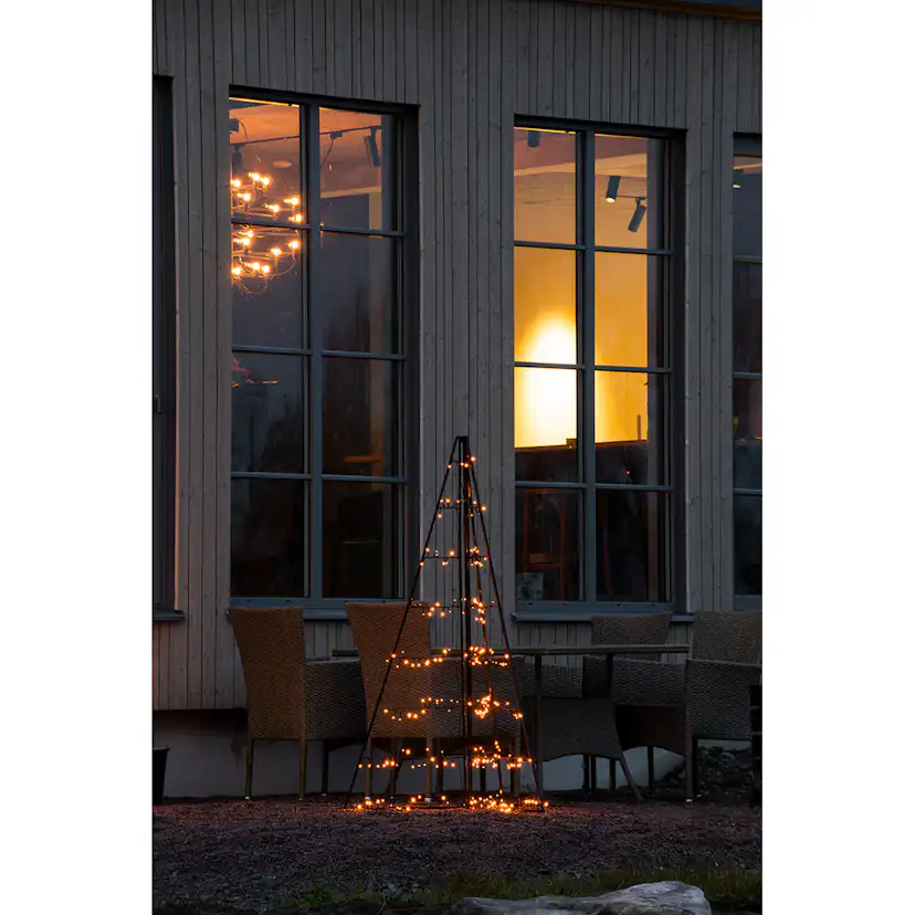 Metalldekoration Gnosjö Konstsmide Pyramid LED