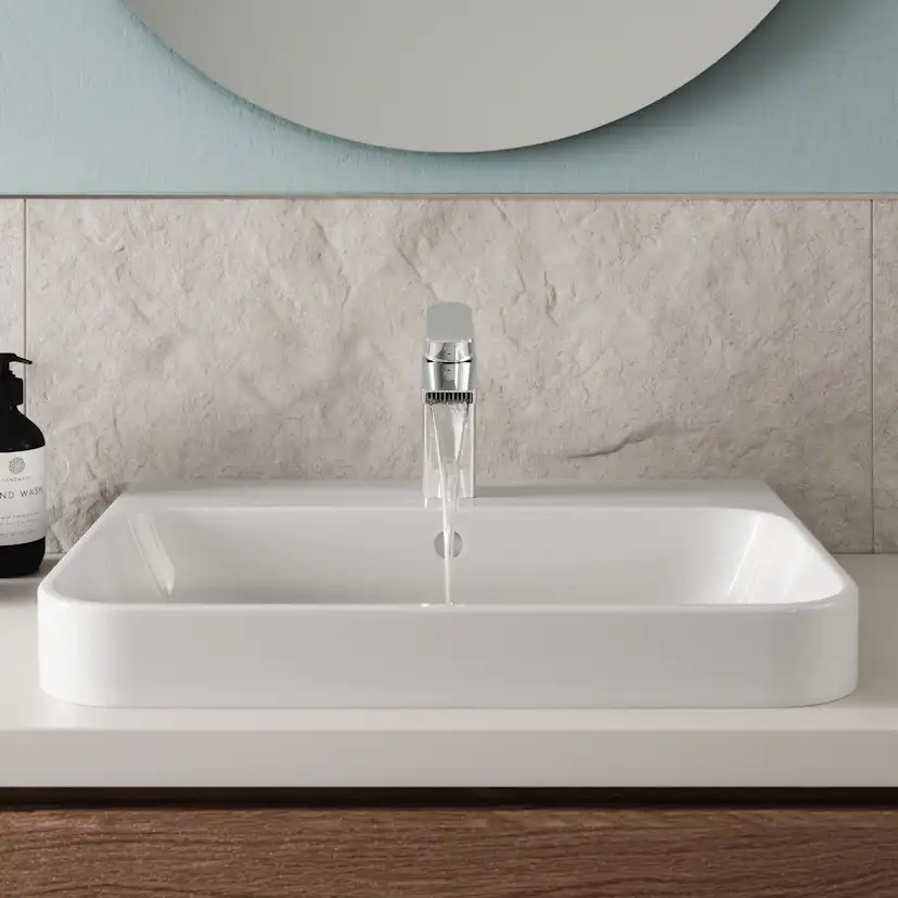 Tvättställsblandare Oras Stela 4810F med Laminärt Flöde