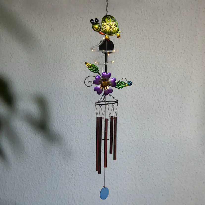 Solcellsdekoration Star Trading VindspelTurtle