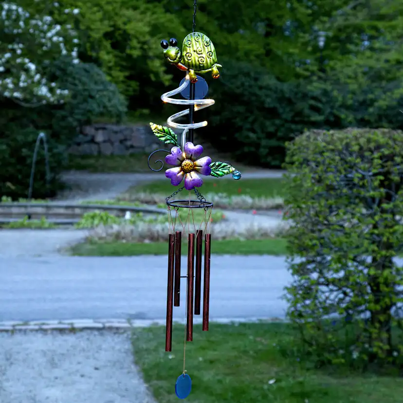 Solcellsdekoration Star Trading VindspelTurtle