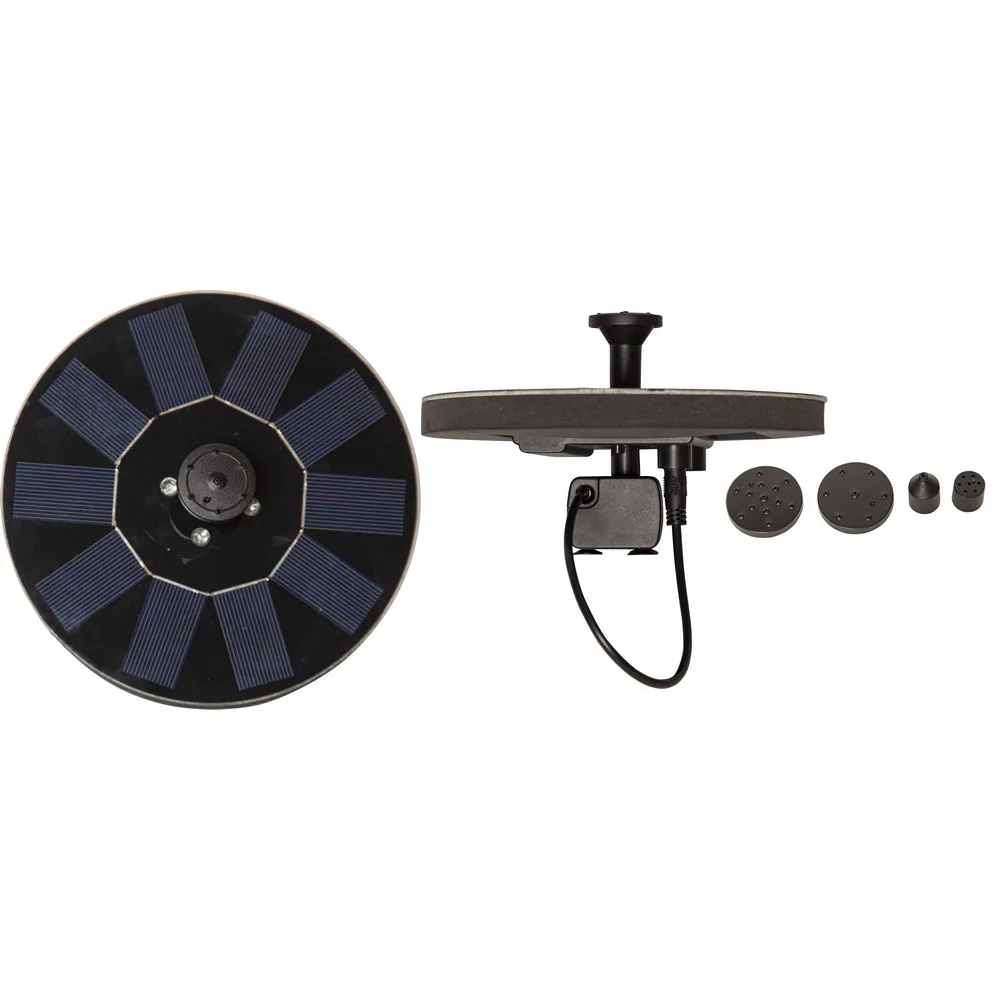 Solcellsdekoration Star Trading Fontän RGB LED