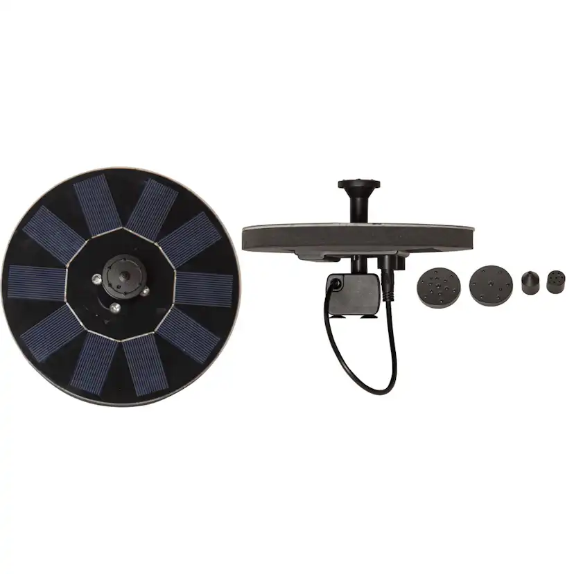 Solcellsdekoration Star Trading Fontän RGB LED