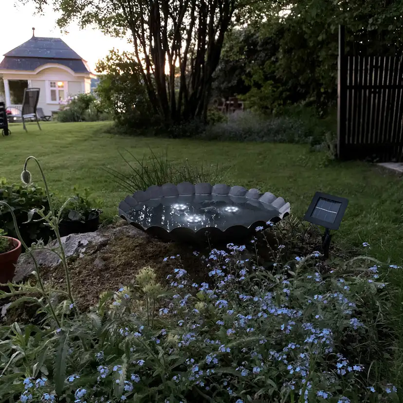 Solcellsdekoration Star Trading Vatten Belysning