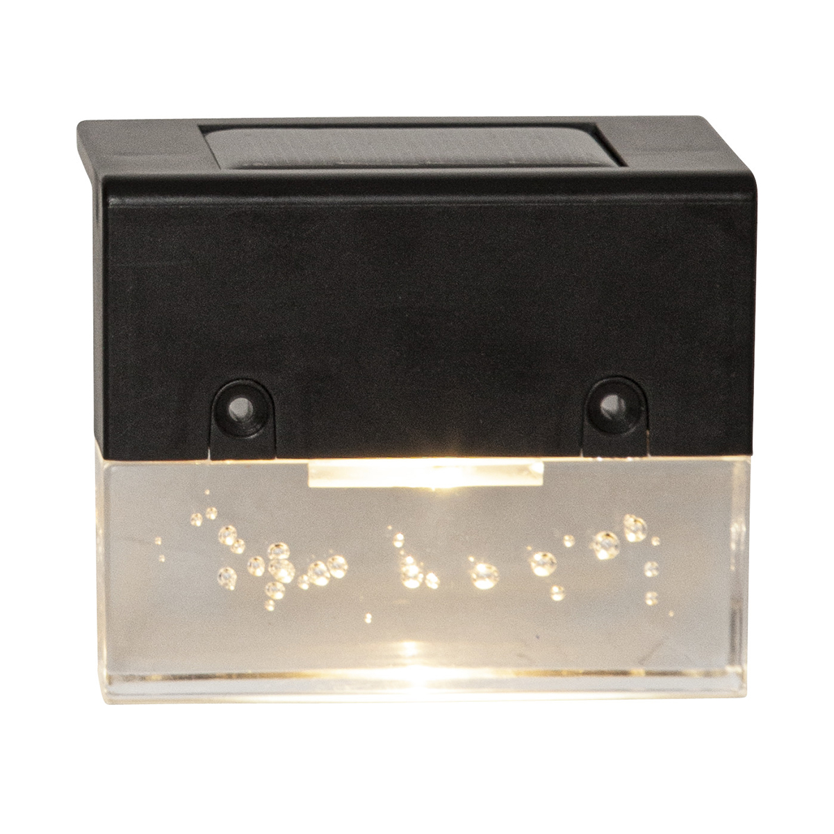 Solcellsbelysning Star Trading Vägglykta Bubbly Fence 4-pack LED