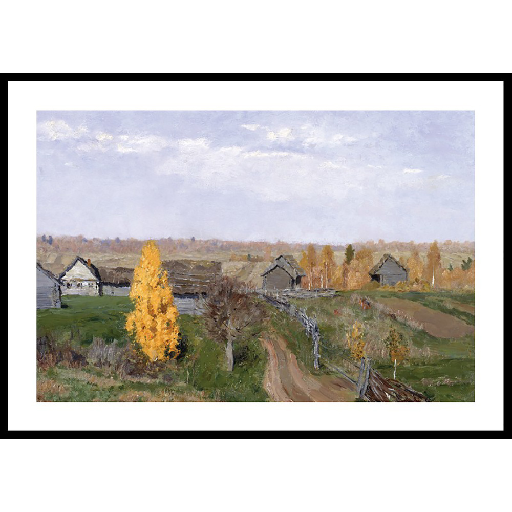 Poster Gallerix Golden Autumn By Isaac Levitan