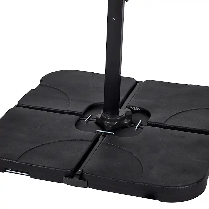 Parasollfot Outfit Elsa med handtag 4-pack