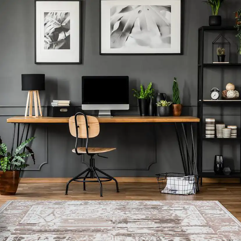 Flatvävd matta D-sign Wentgrave Stmark Beige