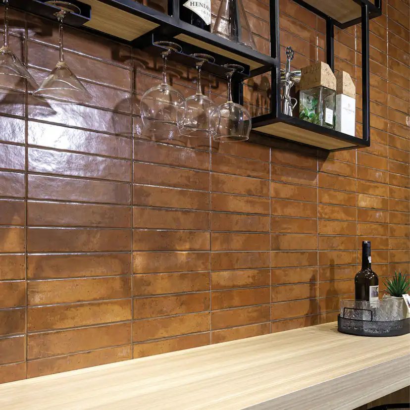 Kakel Arredo Raku Terracota 6x27 cm