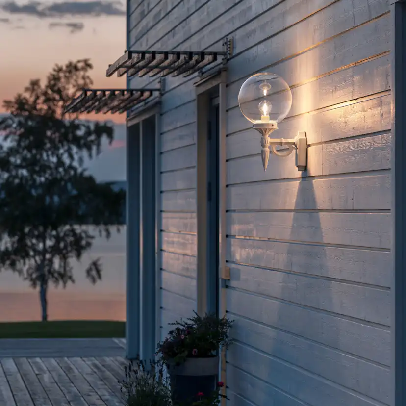 Vägglykta Gnosjö Konstsmide Orion E27