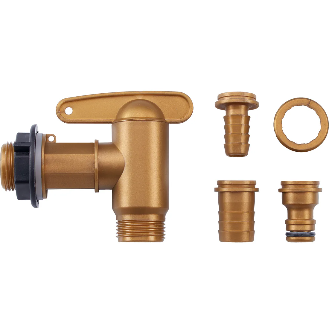 Vattenkran Garantia Aqua Quick 3/4 Set Med 3 Fästen