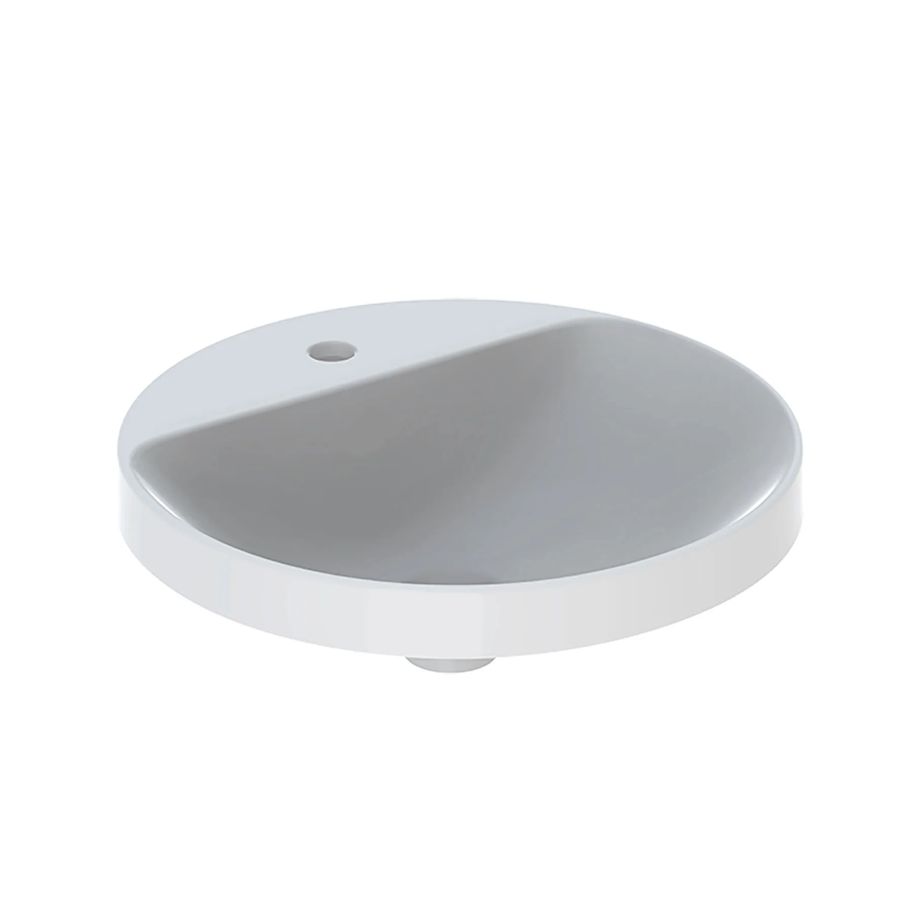 Tvättställ Geberit Variform 480 mm Infälld Runt Kanthylla