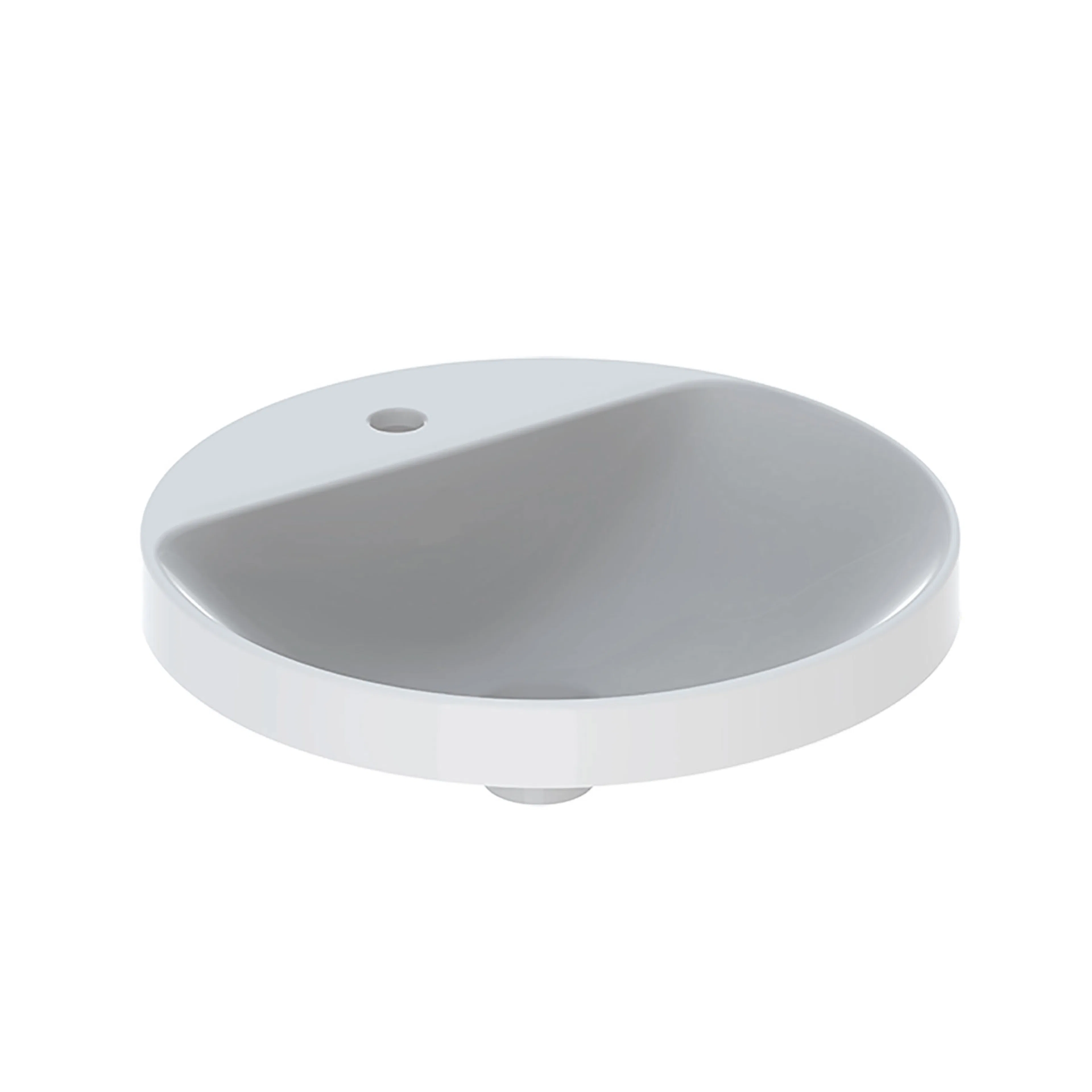 Tvättställ Geberit Variform 480 mm Infälld Runt Kanthylla