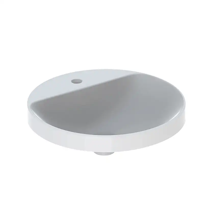 Tvättställ Geberit Variform 480 mm Infälld Runt Kanthylla