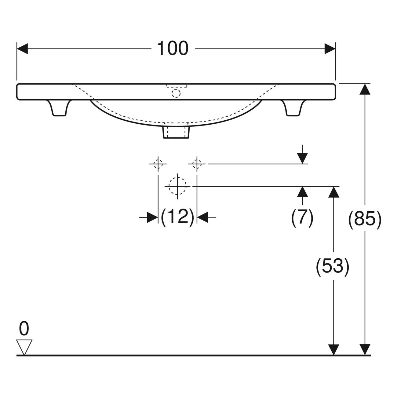 Tvättställ Ifö Vinta Art