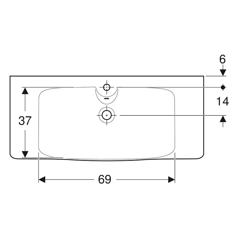 Tvättställ Ifö Vinta Art