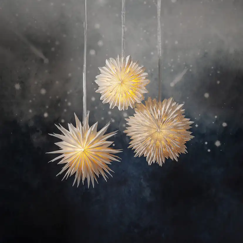 Adventsstjärna Star Trading Cloud Prick 2-lager