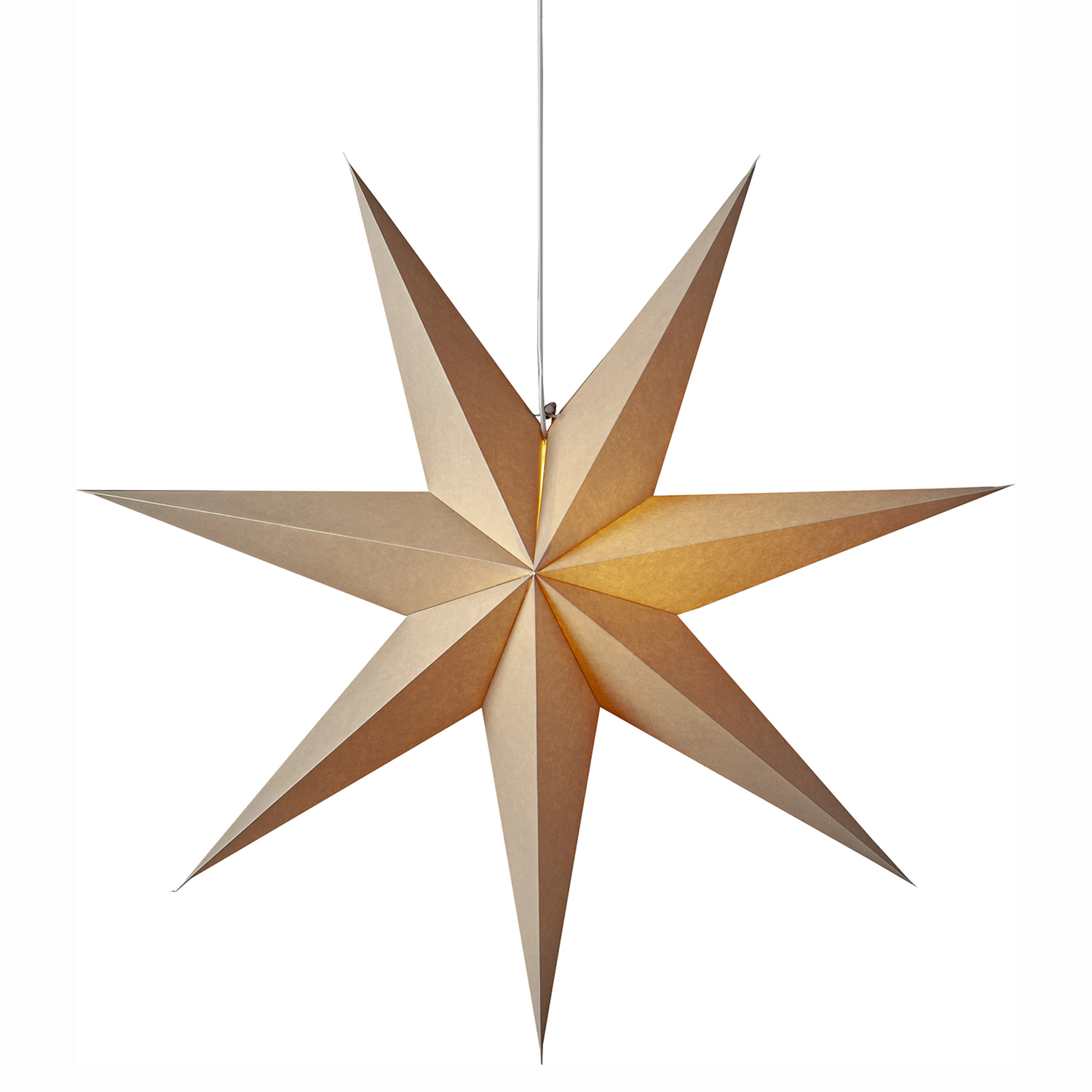 Pappersstjärna Star Trading Plain 75 cm