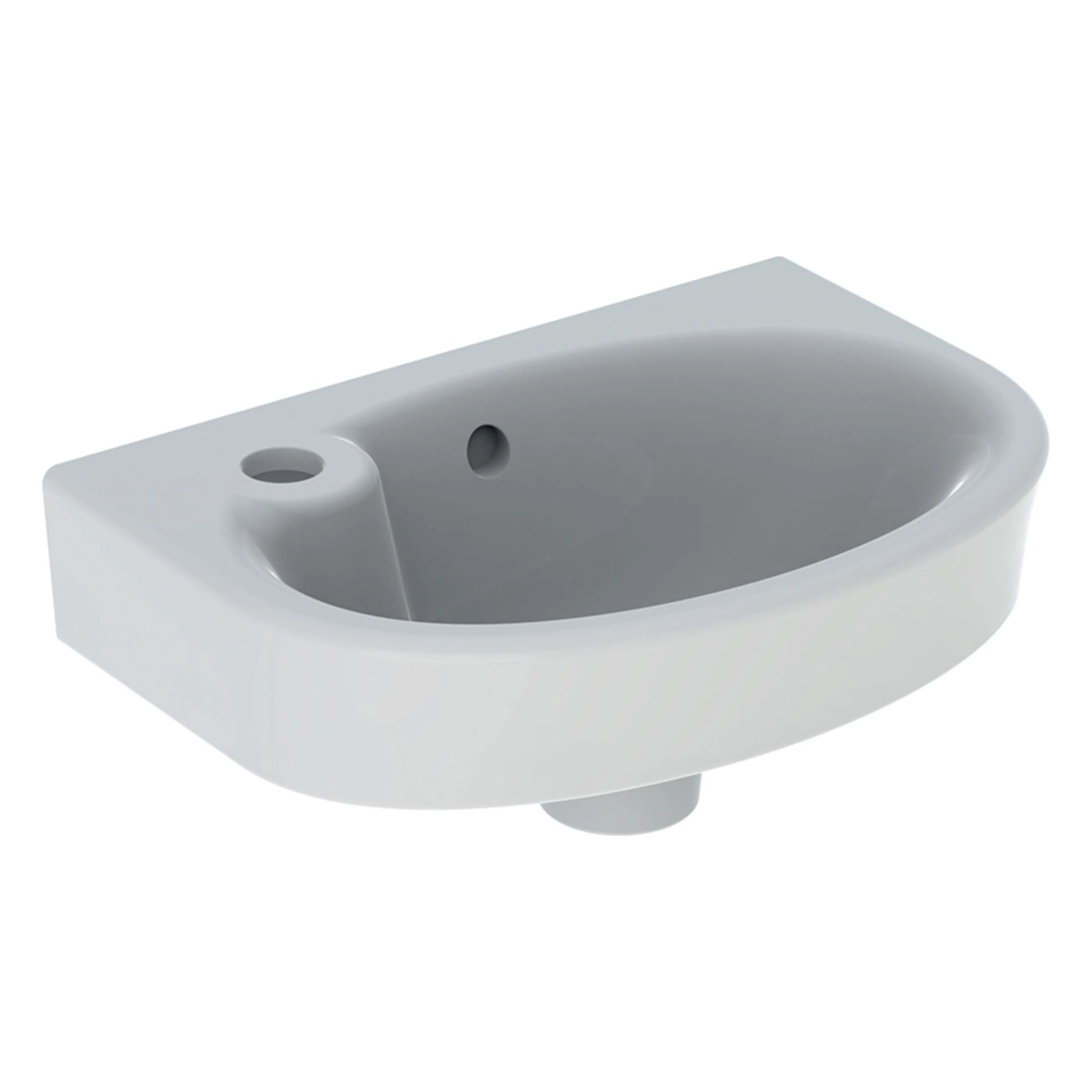 Tvättställ Ifö Vinta Asymmetriskt Rund 400 mm