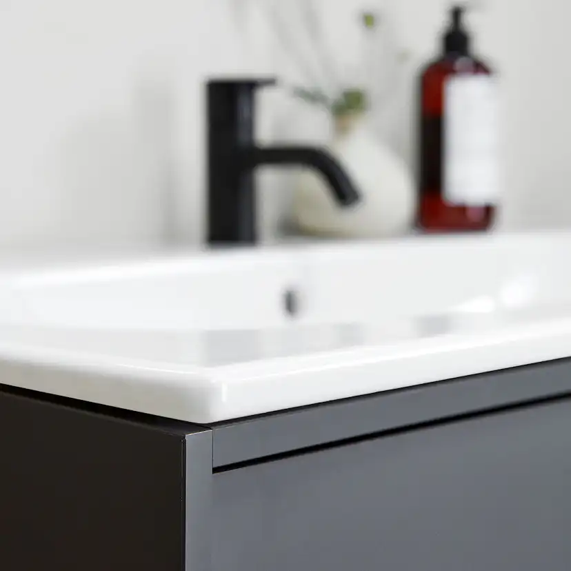 Tvättställsskåp Ifö Sense Art Smal Design 90 med 2 Lådor