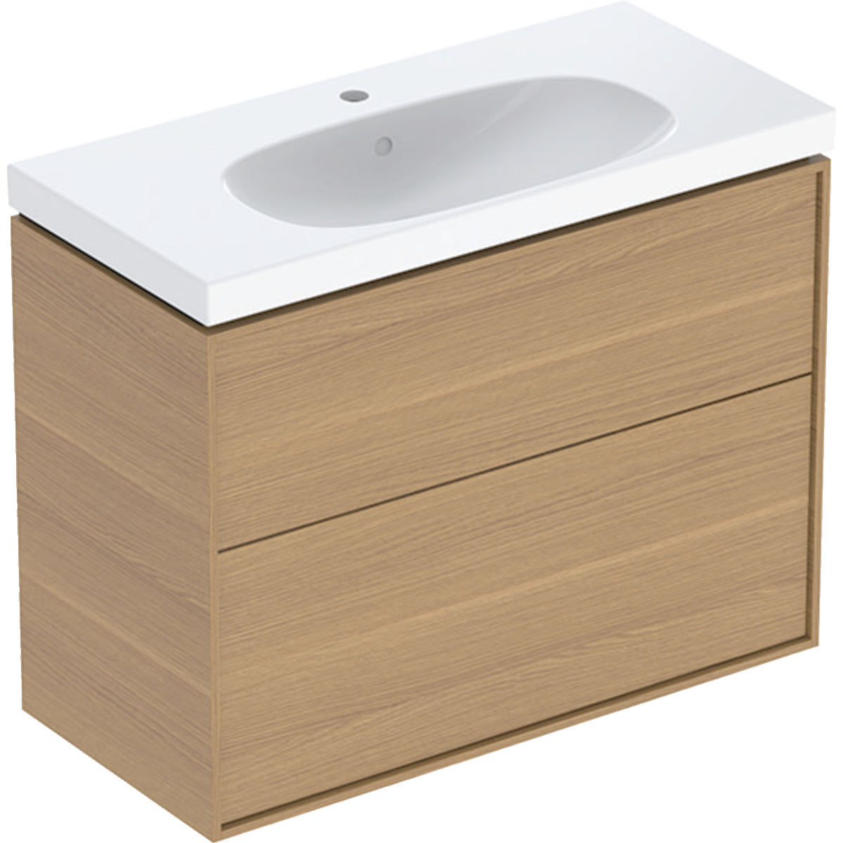 Tvättställsskåp Ifö Sense Art Kompakt 90 med Avställningsyta och 2 Lådor