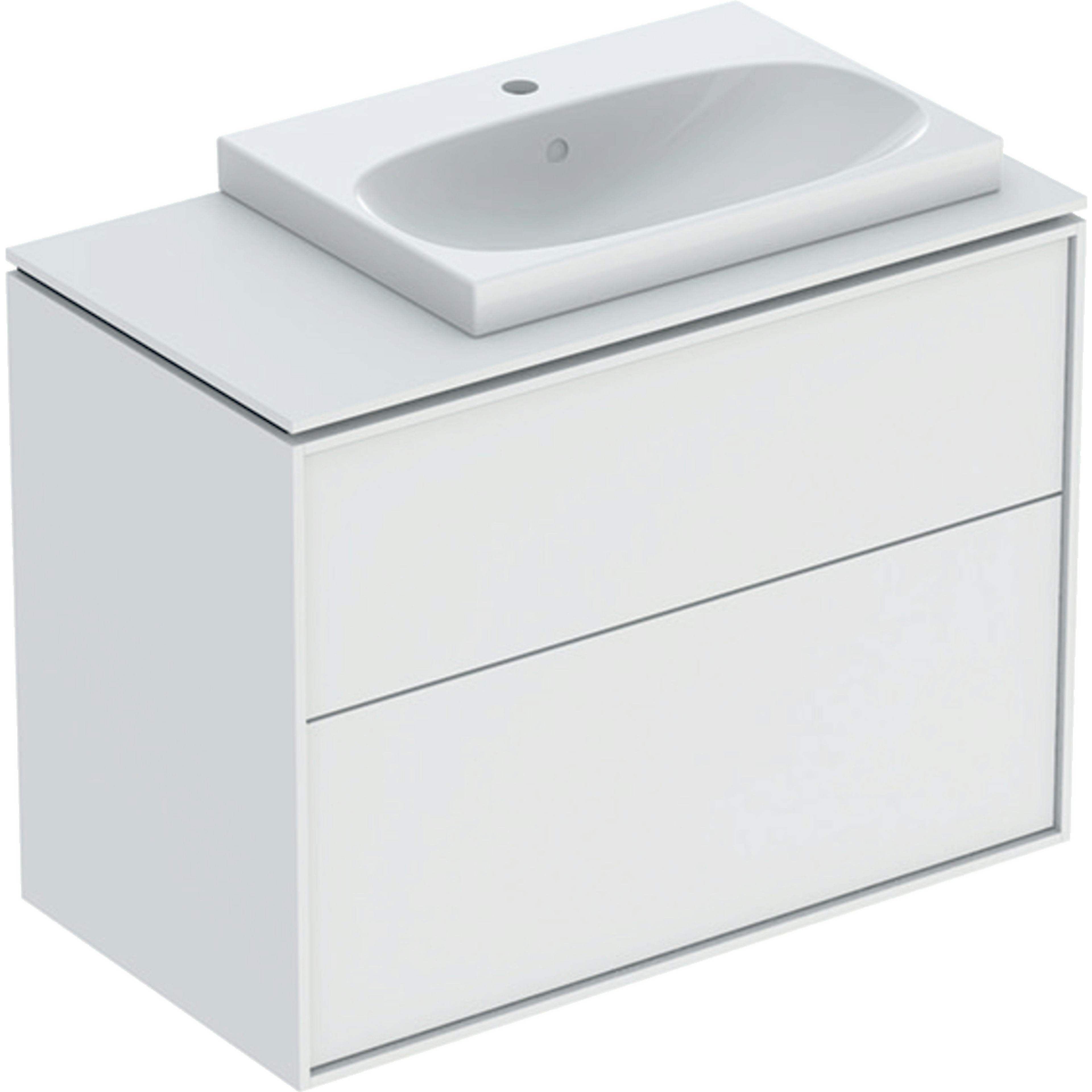 Tvättställsskåp Ifö Sense Art med Bänkskiva och 2 Lådor