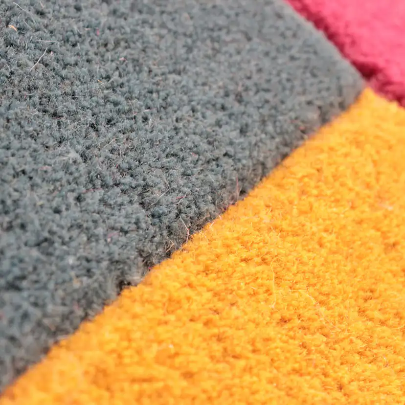 Patchworkmatta Flair Rugs Collage Flerfärgad Ull