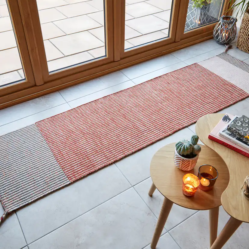 Flatvävd Matta Flair Rugs Anu Runner 60x200 Ull