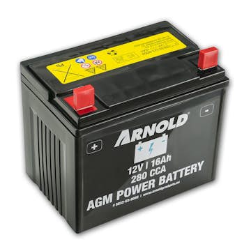 Batteri Arnold AGM 12V 16Ah 280 CCA