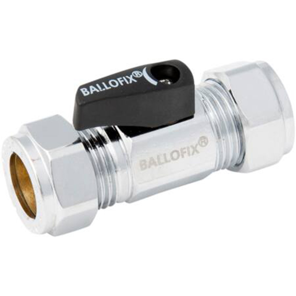Kulventil Broen Ballofix 507 Rak med Vred