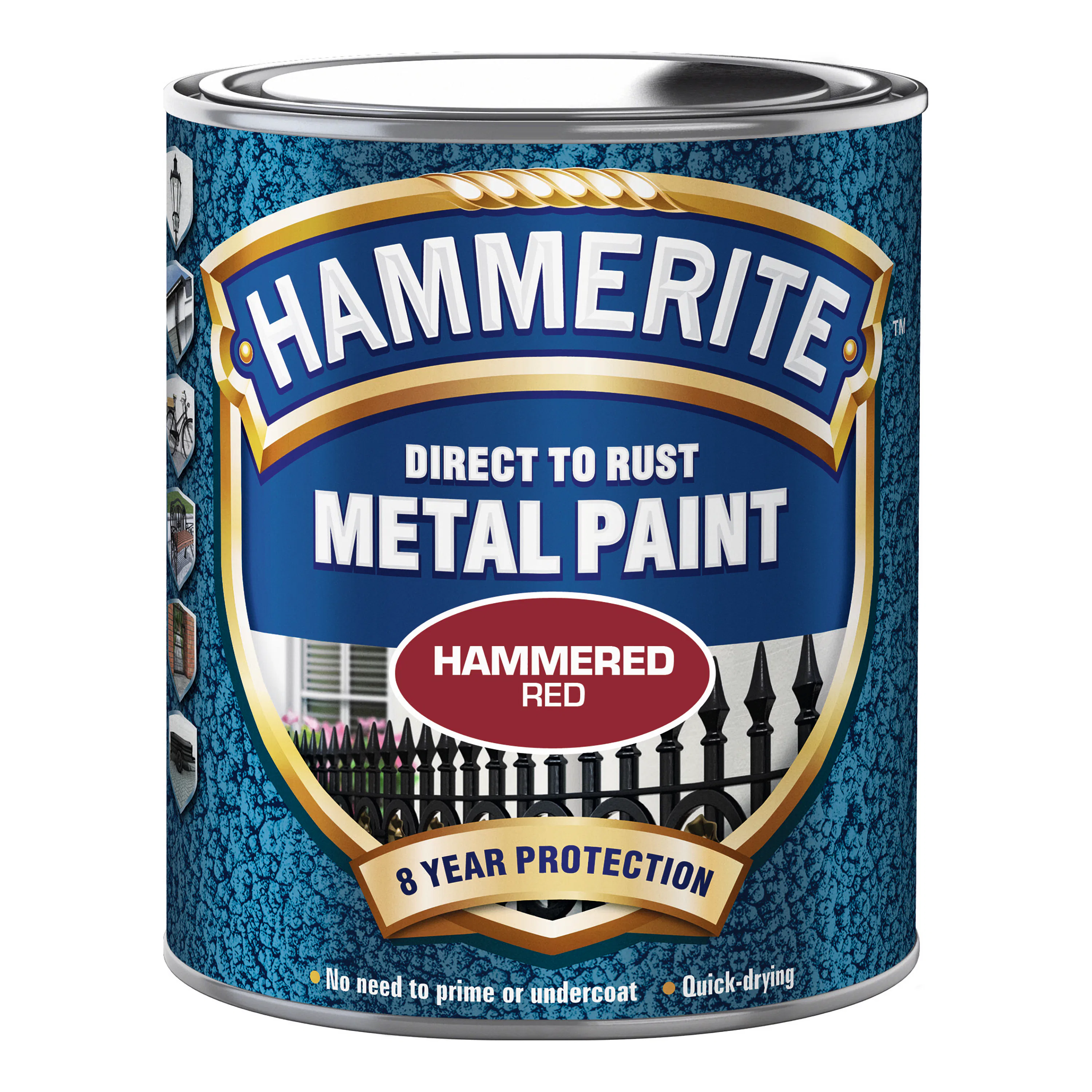 Rostskyddsfärg Hammerite Hammarlack Röd 250ml