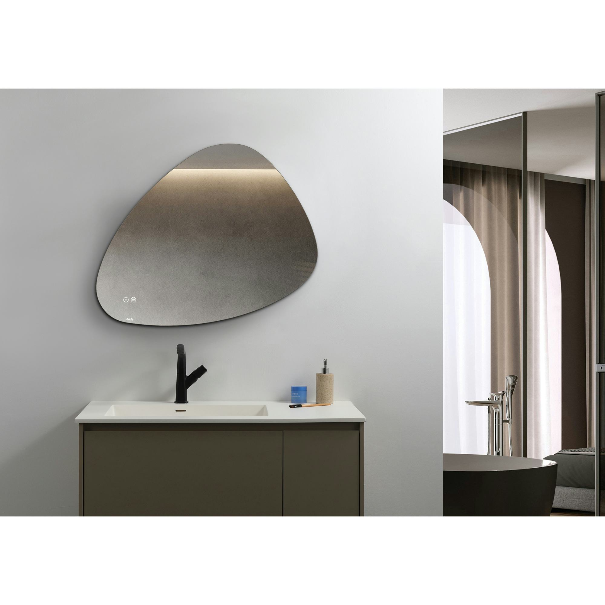 Spegel Duschy Triangulär