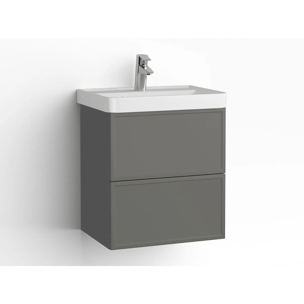 Tvättställsskåp Vedum Mezzo 500 med 2 Lådor