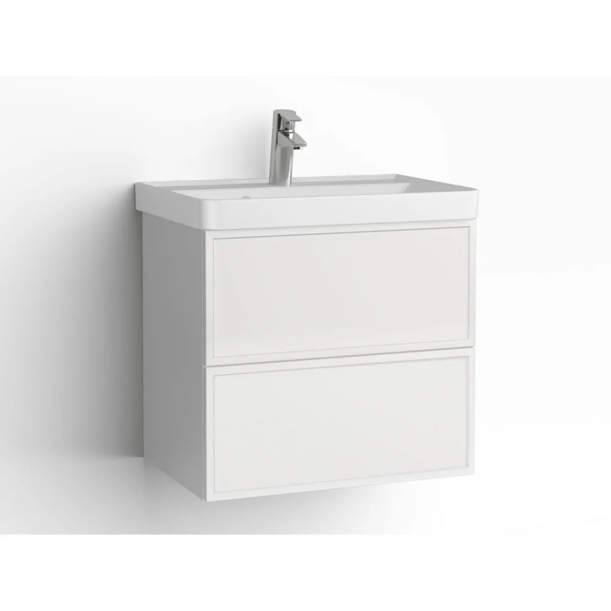 Tvättställsskåp Vedum Mezzo 600 med 2 Lådor