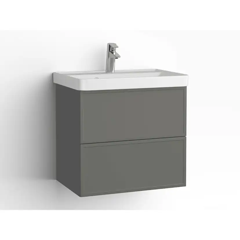 Tvättställsskåp Vedum Mezzo 600 med 2 Lådor