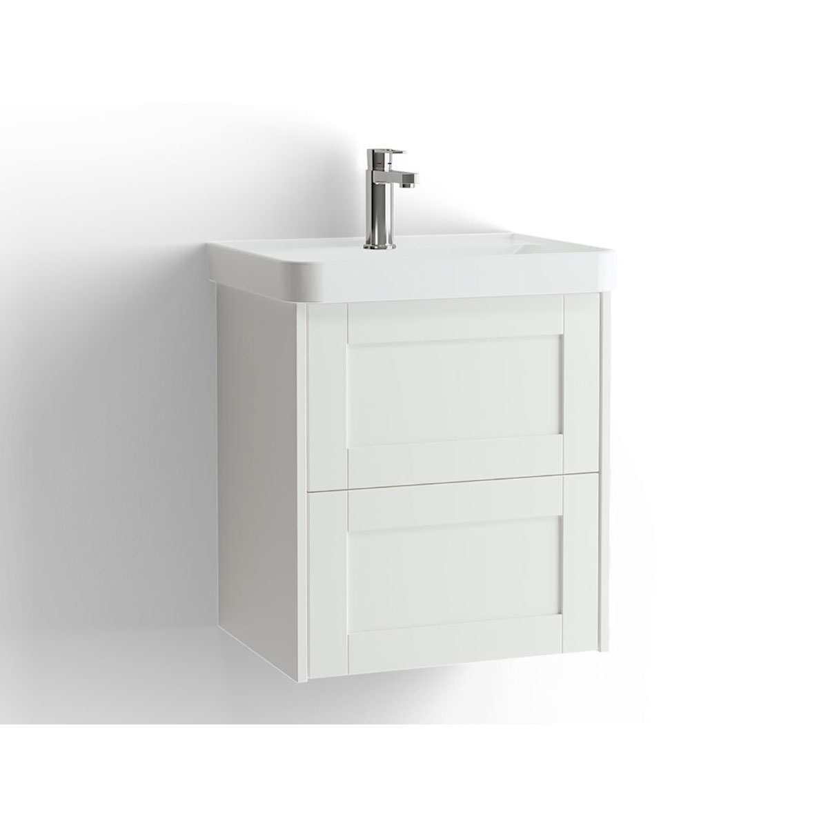 Tvättställsskåp Vedum Mezzo Frame 500 med 2 Lådor