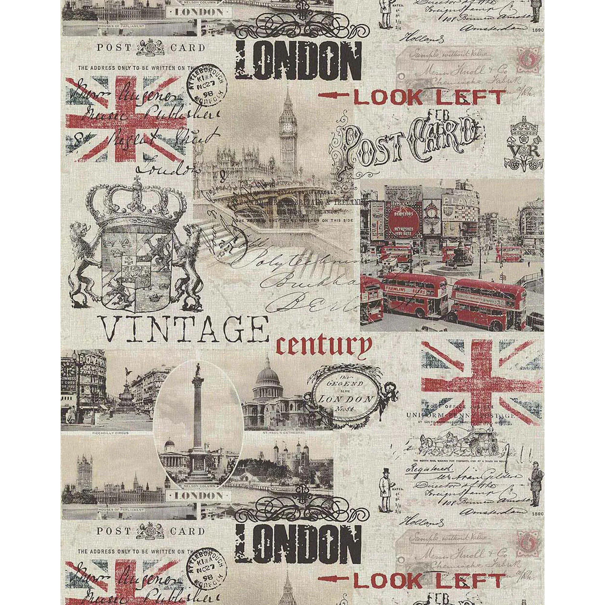Tapet Lutéce London Postcard 51135407