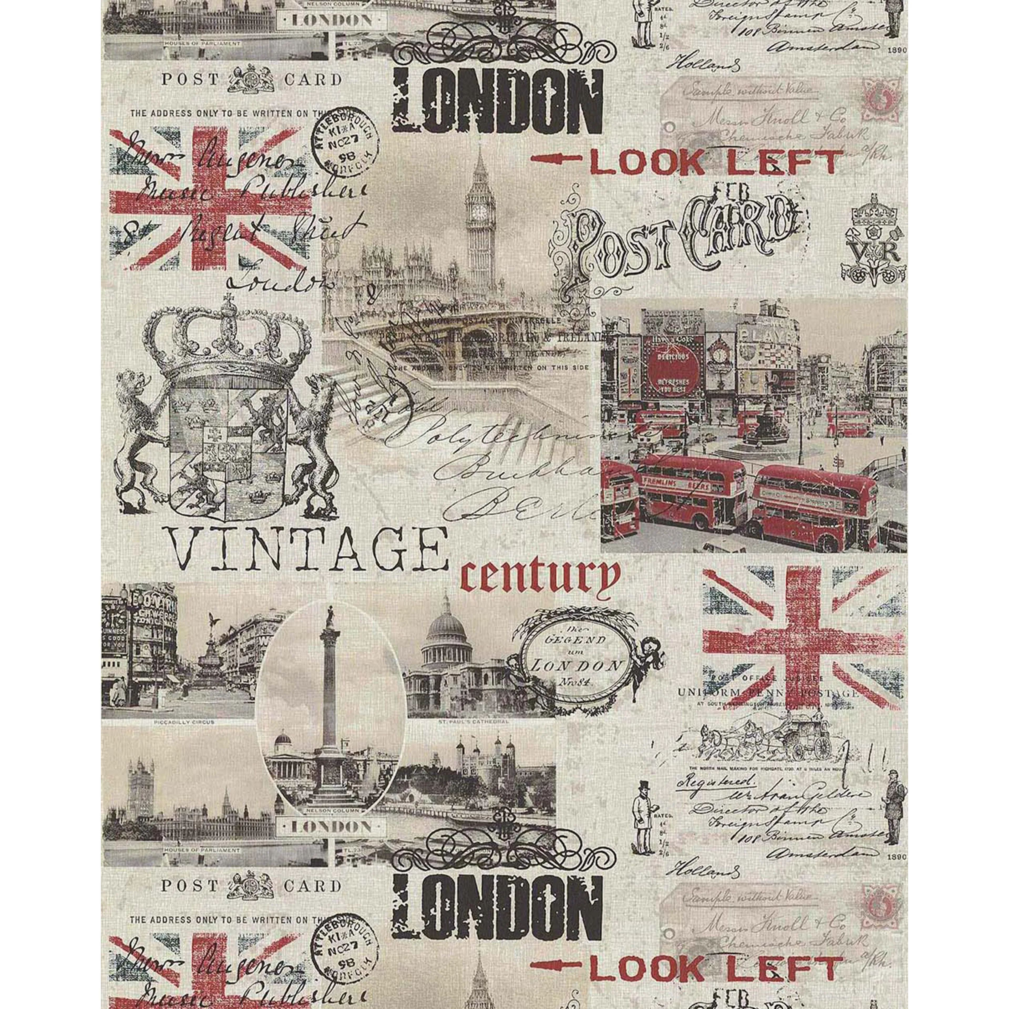 Tapet Lutéce London Postcard 51135407