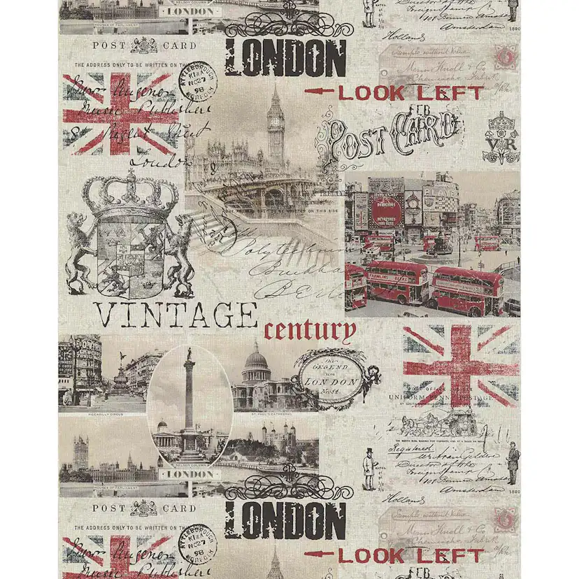 Tapet Lutéce London Postcard 51135407