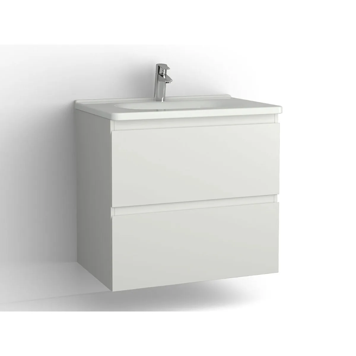 Tvättställsskåp Vedum Flow 750 med 2 Lådor