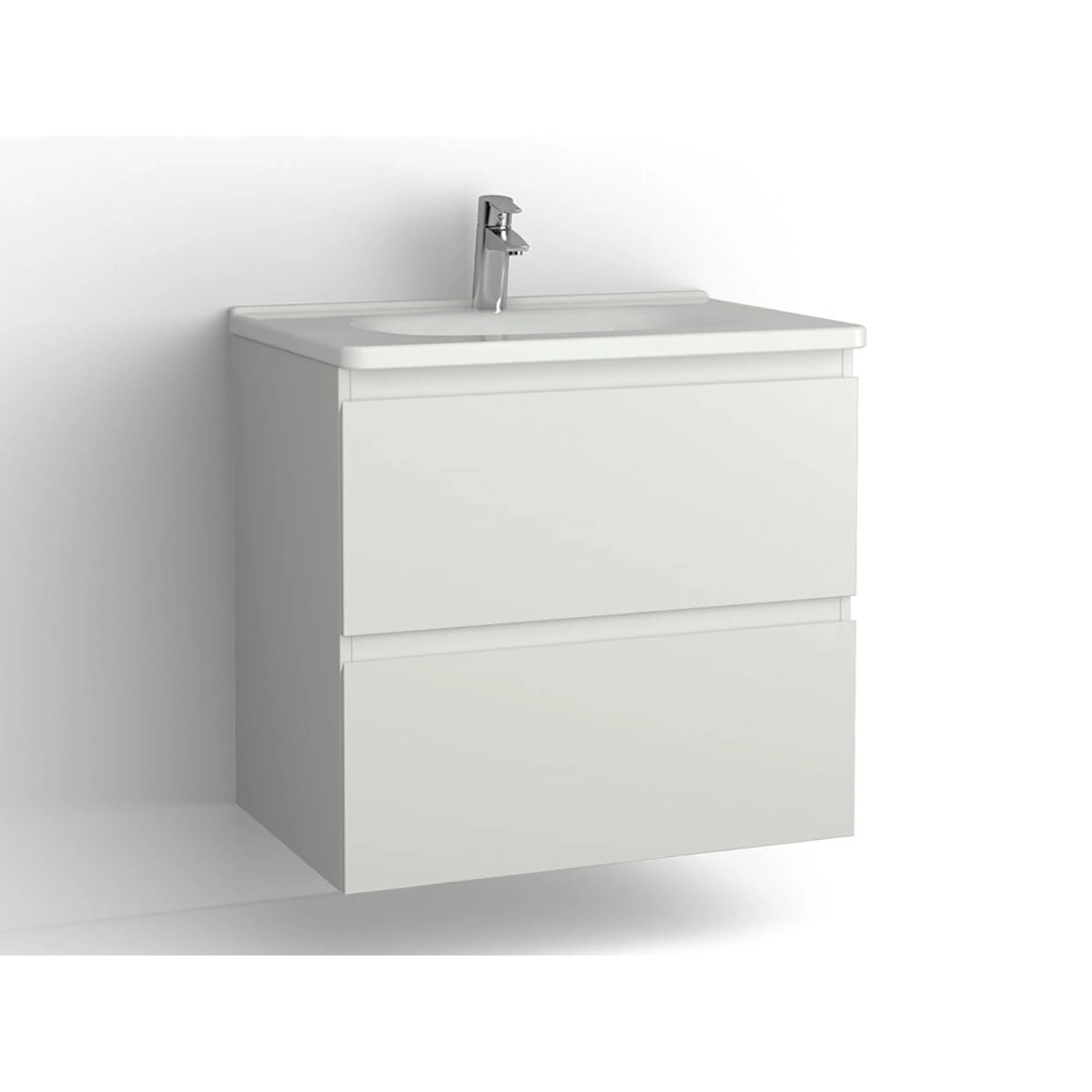 Tvättställsskåp Vedum Flow 750 med 2 Lådor