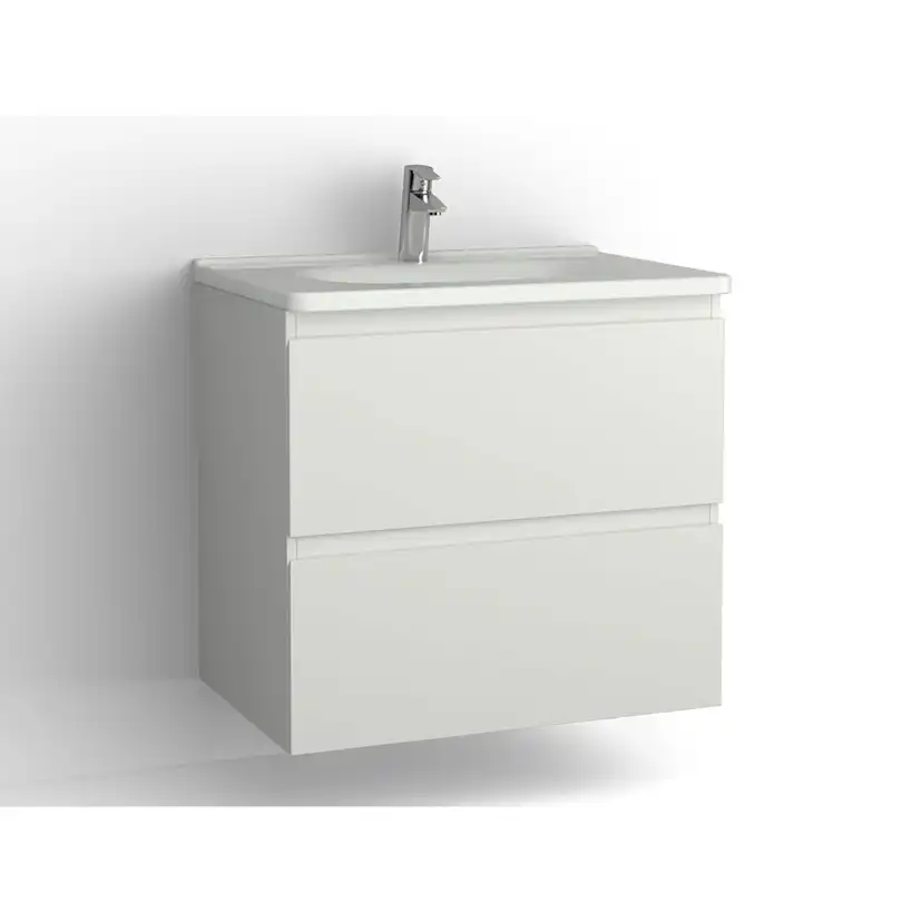 Tvättställsskåp Vedum Flow 750 med 2 Lådor