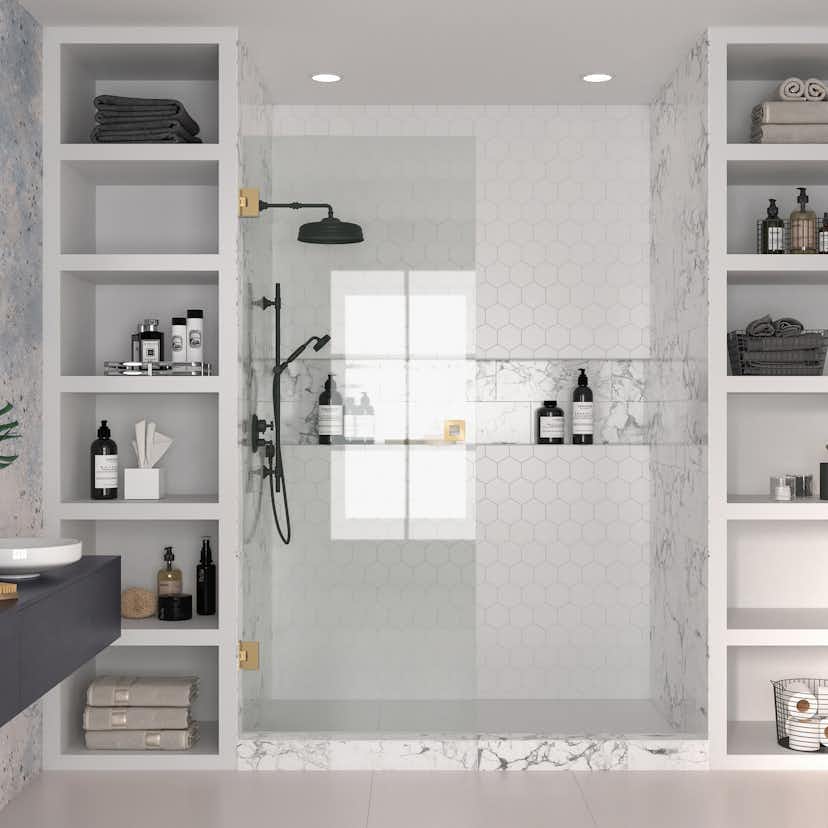 Duschdörr Hietakari Vetro 512 Vändbar