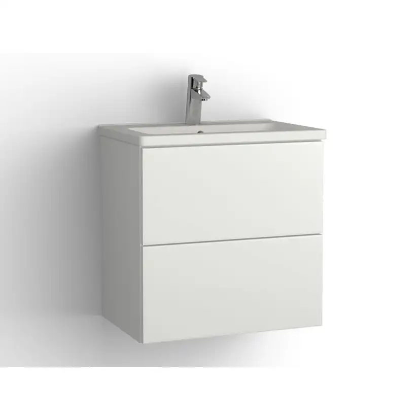 Tvättställsskåp Vedum Free 600 Compact med 2 Lådor