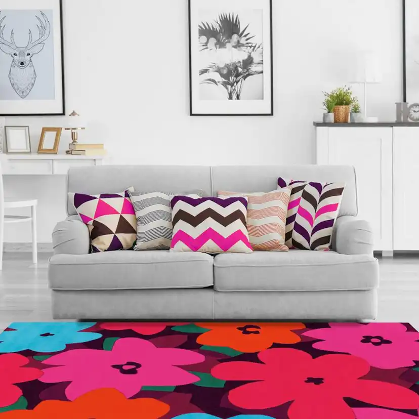 Wiltonmatta D-sign North Nong Blommor