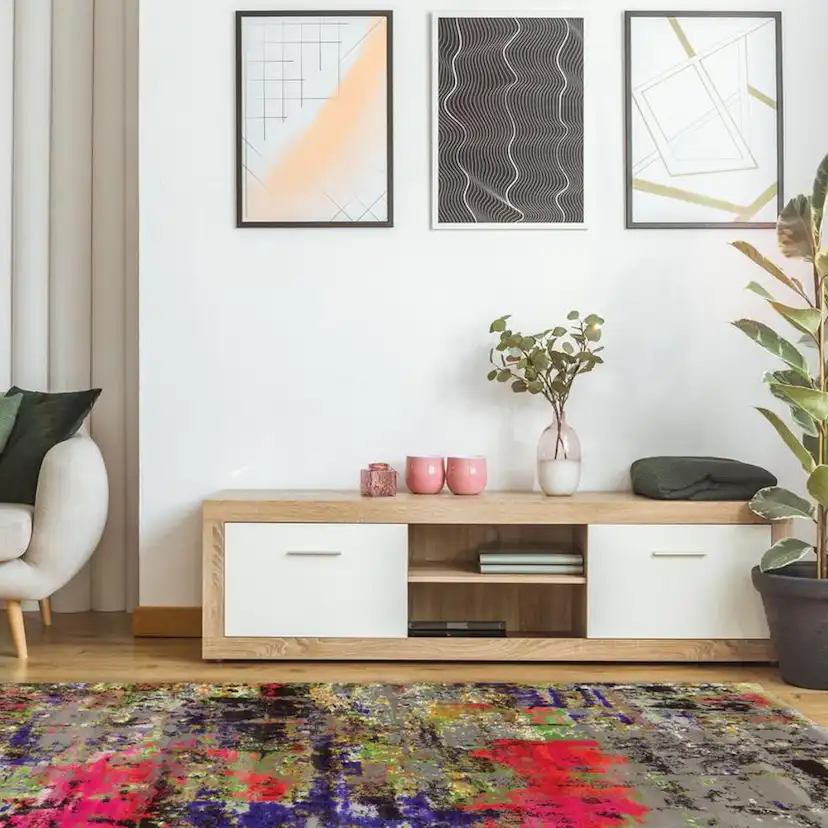 Handvävd Matta D-sign Pleabaie Nel