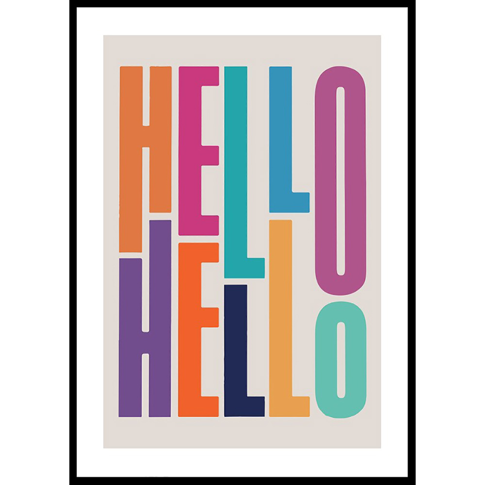 Poster Gallerix Hello Hello