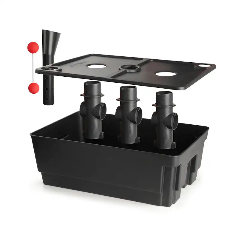 Vattenbassäng Biolan till Växtsäck