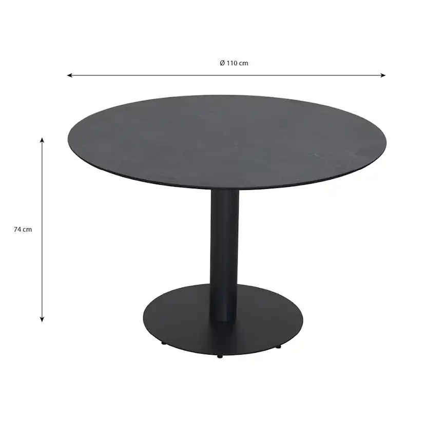 Utebord ENVY DESIGN Hector Ø110 cm